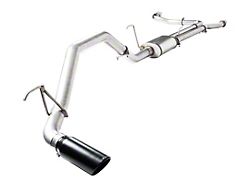 Stillen Single Exhaust System with Black Tips; Side Exit (17-24 Titan)