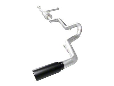 Stillen Single Exhaust System with Black Tips; Side Exit (22-24 Tundra)