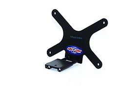 Sto N Sho Detachable Front License Plate Bracket (23-24 Jeep Wrangler JL Sport w/ Plastic Bumper)