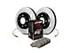 StopTech Sport Axle Slotted 6-Lug Brake Rotor and Pad Kit; Front (03-09 4Runner w/ 12.56-Inch Front Rotors)