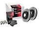 StopTech Truck Axle Slotted and Drilled 6-Lug Brake Rotor and Pad Kit; Front (03-09 4Runner w/ 13.30-Inch Front Rotors)