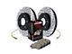 StopTech Sport Axle Drilled and Slotted Brake Rotor, Pad and Brake Line Kit; Front (06-10 Jeep Grand Cherokee WK SRT8)