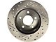 StopTech Sport Drilled and Slotted Rotor; Front Driver Side (93-98 Jeep Grand Cherokee ZJ)