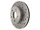 StopTech Sport Drilled and Slotted Rotor; Front Driver Side (99-04 Jeep Grand Cherokee WJ)