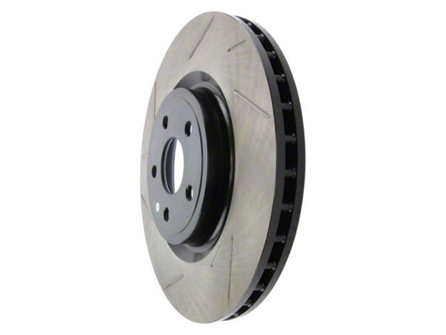 StopTech Sport Slotted Rotor; Front Passenger Side (12-21 Jeep Grand Cherokee WK2 SRT, SRT8, Trackhawk)