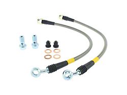 StopTech Stainless Steel Braided Brake Line Kit; Rear (11-15 Jeep Grand Cherokee WK2 SRT8)