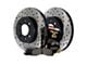 StopTech Truck Axle Slotted and Drilled Brake Rotor and Pad Kit; Rear (05-10 Jeep Grand Cherokee WK, Excluding SRT8)