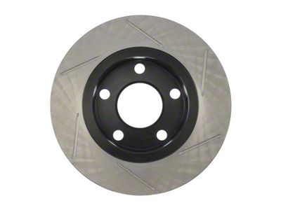 StopTech Cryo Sport Slotted Rotor; Front Driver Side (77-79 Jeep CJ5 & CJ7 w/ 2-Bolt Steering Knuckle; 80-86 Jeep CJ5 & CJ7)