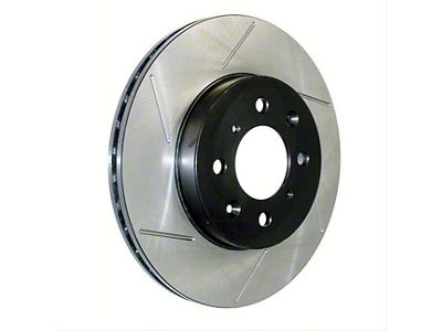 StopTech Cryo Sport Slotted Rotor; Front Passenger Side (77-79 Jeep CJ5 & CJ7 w/ 2-Bolt Steering Knuckle; 80-86 Jeep CJ5 & CJ7)