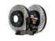 StopTech Truck Axle Slotted and Drilled Brake Rotor and Pad Kit; Front (1999 Jeep Wrangler TJ w/ 3-Inch Cast Rotors; 00-06 Jeep Wrangler TJ)