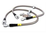 StopTech Stainless Steel Braided Brake Line Kit; Front (07-21 Tundra)