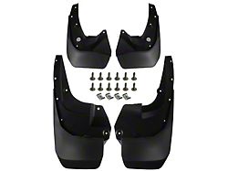 Mud Flap Splash Guards; Front and Rear (14-19 4Runer w/ OE Ground Effects)