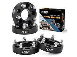 1.25-Inch Wheel Adapters; 5x4.5 to 5x5 (87-06 Jeep Wrangler YJ & TJ)