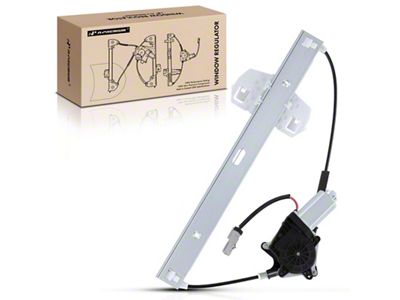 Power Window Regulator with Motor; Front Passenger Side (07-18 Jeep Wrangler JK)