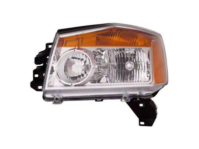 CAPA Replacement Headlight; Driver Side (08-14 Titan)