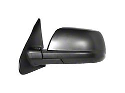 Replacement Powered Heated Side Door Mirror; Driver Side (07-13 Tundra Base, SR5 w/ Cold Weather Package & w/o Sport Package)