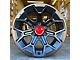 TR8 Matte Black 6-Lug Wheel; 17x9; -12mm Offset (03-09 4Runner)