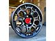 TR9 Matte Black 6-Lug Wheel; 18x9; 12mm Offset (03-09 4Runner)