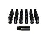 SSW Off-Road Wheels Black Open Ended Lug Nuts; 12x1.50mm; Set of 24 (03-24 4Runner)