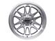 SSW Off-Road Wheels Raptor Machined Silver 6-Lug Wheel; 17x9; -12mm Offset (03-09 4Runner)