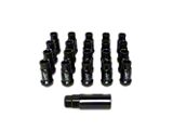 SSW Off-Road Wheels Black Closed Ended Lug Nuts; 14x1.50mm; Set of 20 (07-21 Tundra)