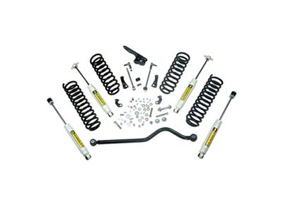 SuperLift 4-Inch Value Suspension Lift Kit with Superide Shocks (07-18 Jeep Wrangler JK 2-Door)