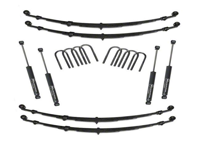 SuperLift 4-Inch Suspension Lift Kit with SuperLift Shocks (76-81 Jeep CJ5 & CJ7)