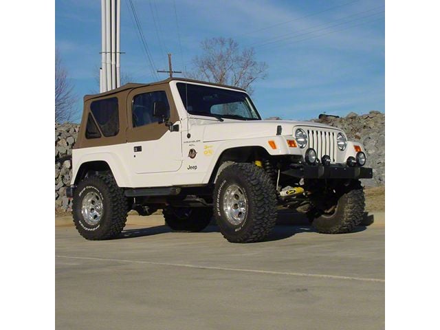 SuperLift 4-Inch Suspension Lift Kit with Fox Shocks (97-02 Jeep Wrangler TJ)
