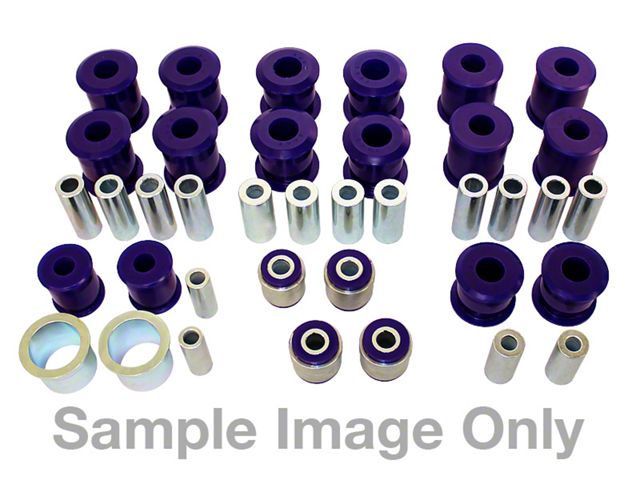 SuperPro Suspension Rear Leaf Spring Bushing Kit; 65mm (84-01 Jeep Cherokee XJ)