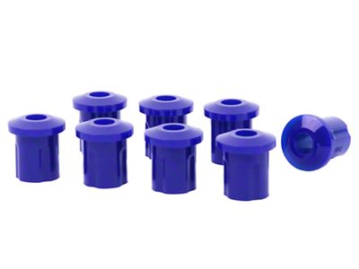 SuperPro Suspension Leaf Spring Bushing Kit; Rear (76-86 Jeep CJ7)