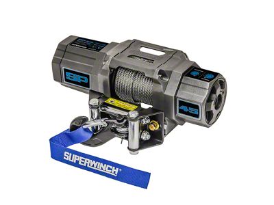 Superwinch 4,500 lb. SP 45 Powersports Winch with Steel Cable (Universal; Some Adaptation May Be Required)