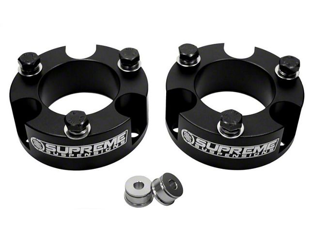 Supreme Suspensions 2-Inch Pro Billet Front Strut Spacer Leveling Kit (05-23 6-Lug Tacoma)