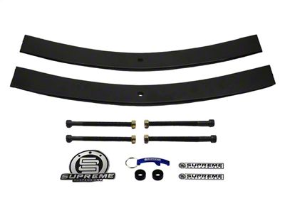 Supreme Suspensions 2-Inch Rear Add-A-Leaf Springs (05-15 6-Lug Tacoma)