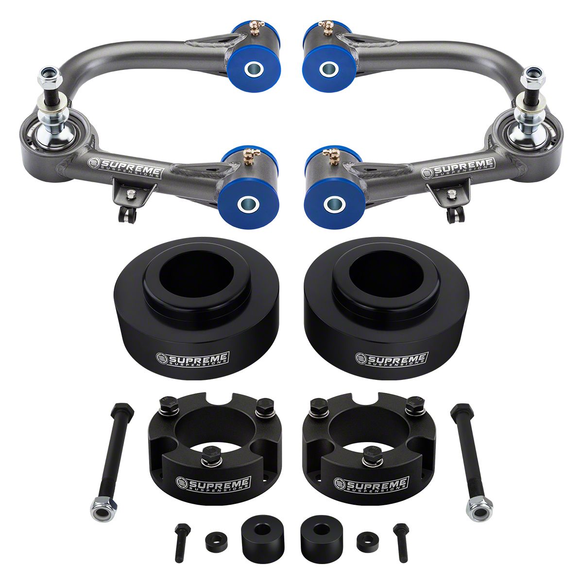 Supreme Suspensions Toyota 4-Runner 3.50-Inch Front / 2-Inch Rear Pro ...