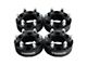 Supreme Suspensions 1.50-Inch Pro Billet Wheel Spacers; Black; Set of Four (21-24 Bronco, Excluding Raptor)