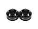 Supreme Suspensions 2-Inch Pro Billet Hub Centric Wheel Spacers; Black; Set of Two (21-24 Bronco Sport)