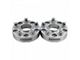 Supreme Suspensions 1-Inch Pro Billet Hub Centric Wheel Spacers; Silver; Set of Two (14-19 Jeep Cherokee XL)