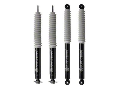 Supreme Suspensions Nitrogen-Charged Front and Rear Shocks (97-06 Jeep Wrangler TJ)