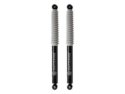 Supreme Suspensions Nitrogen-Charged Rear Shocks (97-06 Jeep Wrangler TJ)