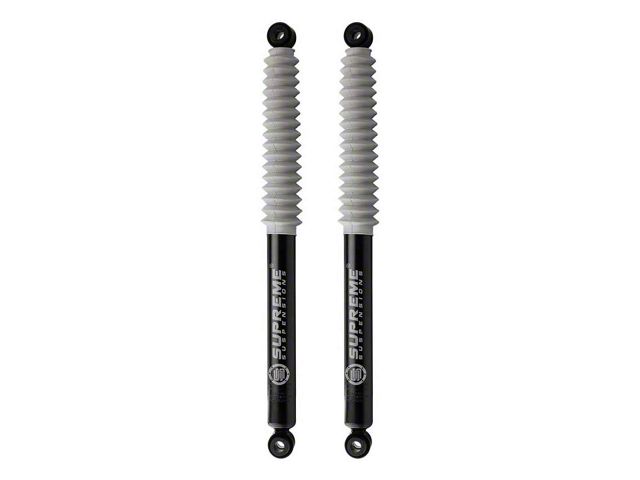 Supreme Suspensions Nitrogen-Charged Rear Shocks (97-06 Jeep Wrangler TJ)