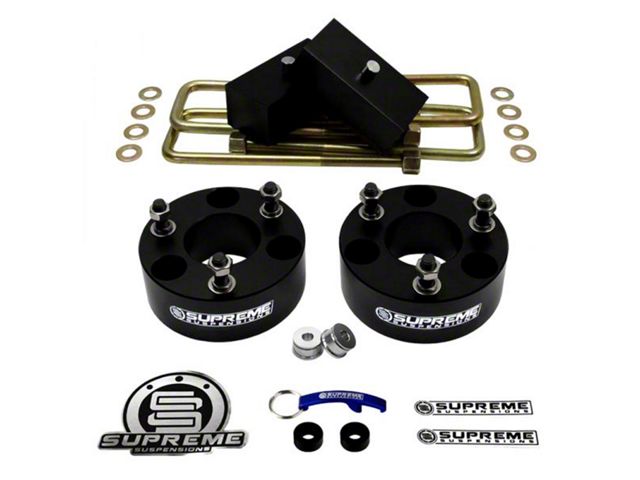 Supreme Suspensions 2-Inch Front / 1-Inch Rear Pro Billet Suspension Lift Kit (04-24 Titan)