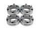 Supreme Suspensions 2-Inch Pro Billet Hub and Wheel Centric Wheel Spacers; Silver; Set of Four (07-21 Tundra)