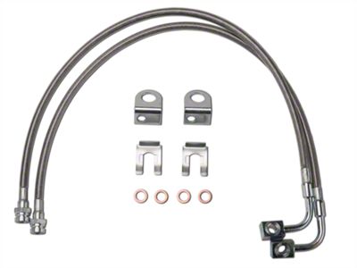 Synergy Manufacturing Extended Front/Rear DOT Approved Brake Line Kit (07-18 Jeep Wrangler JK)