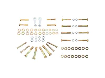 Synergy Manufacturing Complete Control Arm and Track Bar Hardware Kit (20-25 Jeep Gladiator JT)