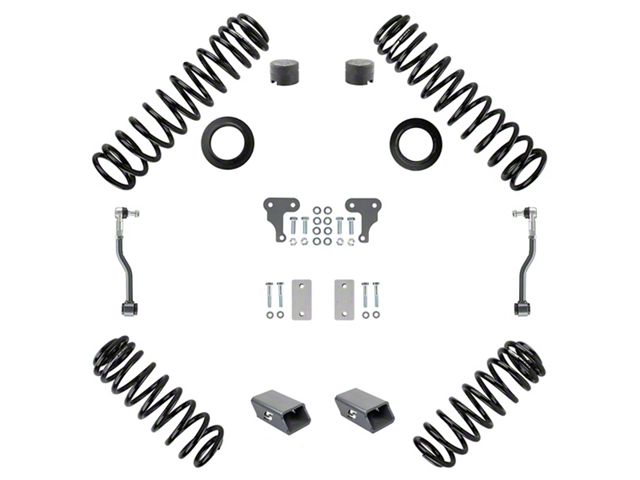 Synergy Manufacturing 1-Inch Starter Suspension Lift Kit (18-24 Jeep Wrangler JL 4-Door)