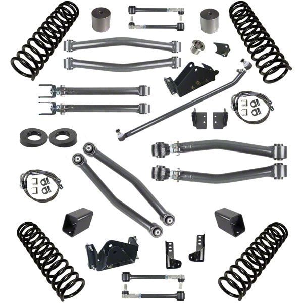 Synergy Manufacturing Jeep Wrangler 3-Inch Stage 3 Suspension Lift Kit ...