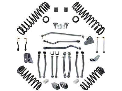 Synergy Manufacturing 3-Inch Stage 3 Suspension Lift Kit (18-24 Jeep Wrangler JL 2-Door)