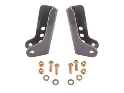 Synergy Manufacturing Rear Lower Shock Relocation Brackets (18-24 Jeep Wrangler JL)