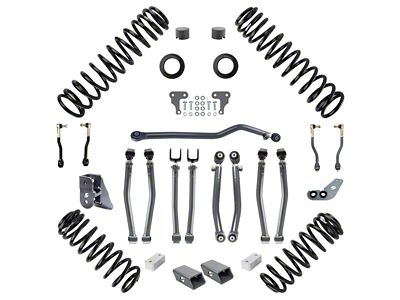 Synergy Manufacturing 3-Inch Stage 2 Suspension Lift Kit (18-24 Jeep Wrangler JL 4-Door, Excluding 4xe & Rubicon 392)