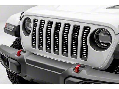 T-REX Grilles Billet Series Grille Insert; Brushed (20-23 Jeep Gladiator JT w/o TrailCam, Excluding Sport & Mojave)